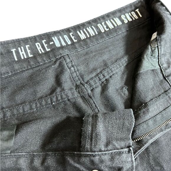 Cotton On denim jean mini skirt black size 10 - Picture 5 of 10